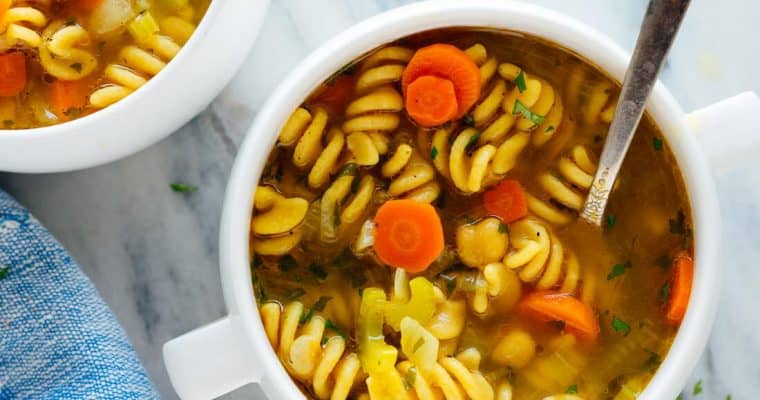 Chickpea Noodle Soup | Cook & Hook
