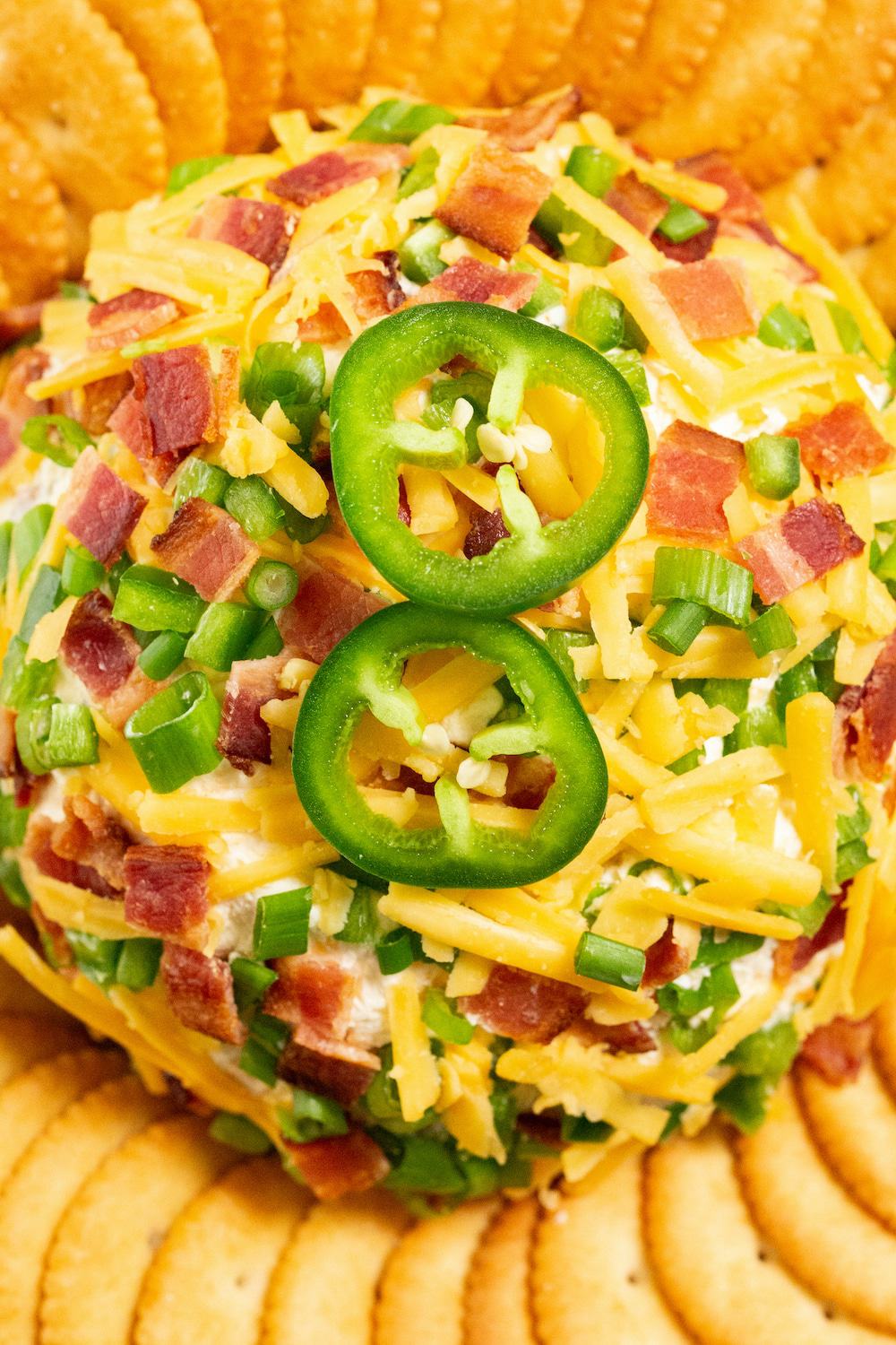 Jalapeno Popper Cheese Ball | Cook & Hook